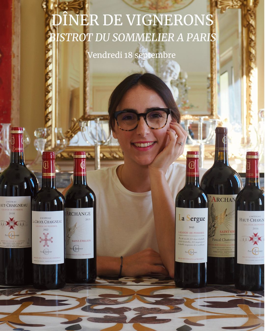 Dîner de Vignerons au Bistrot du sommelier à Paris