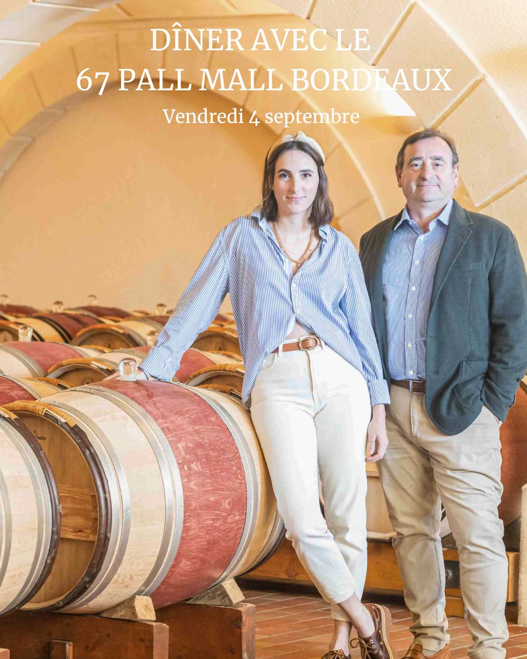 Dîner avec le 67 Pall Mall de Bordeaux