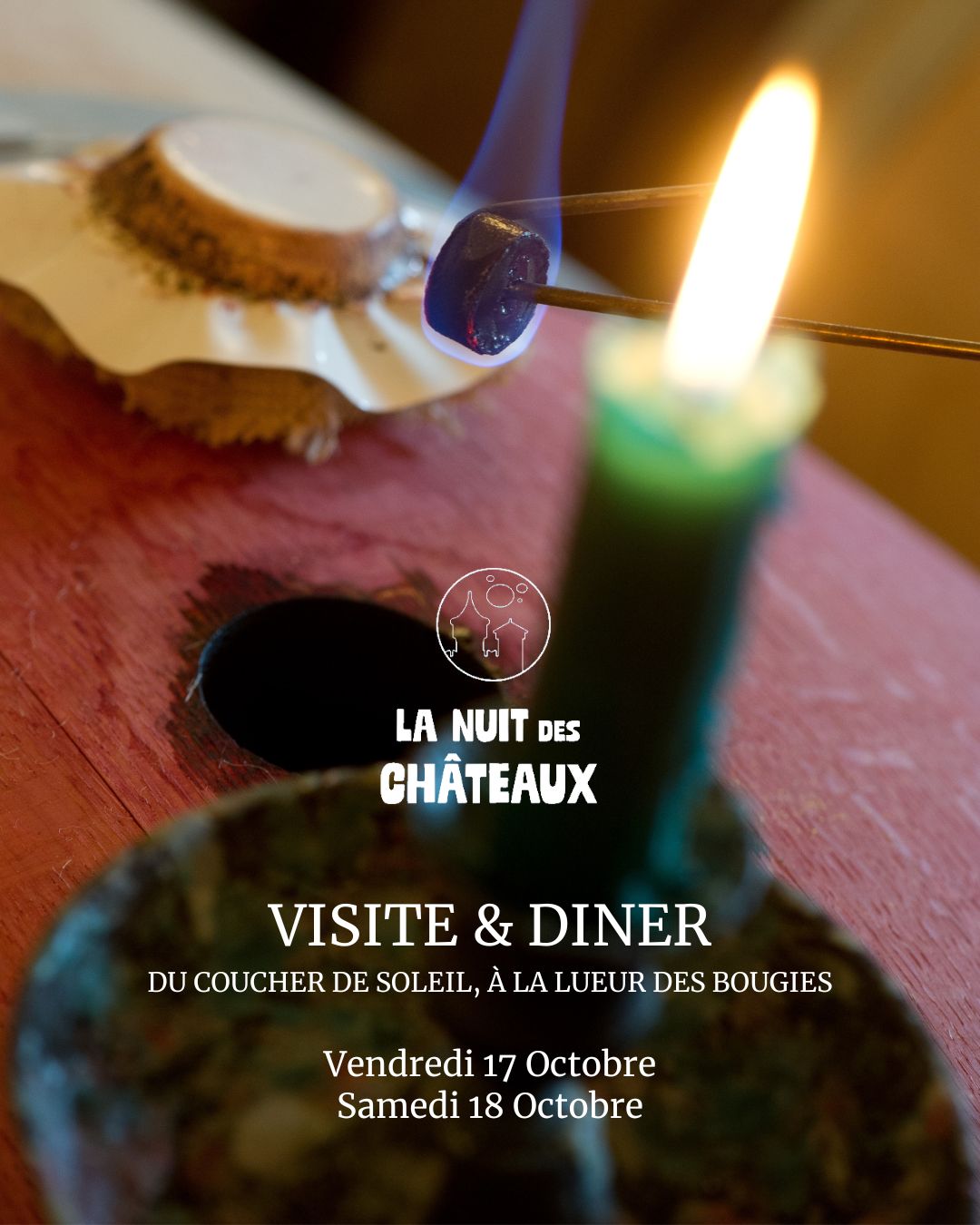 La nuit des châteaux - Visite et dîner